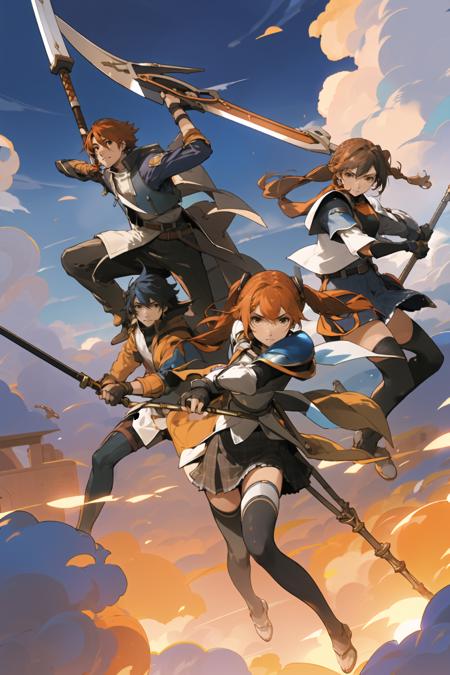 Style of Enami Katsumi in Zero no kiseki & Kuro no kiseki