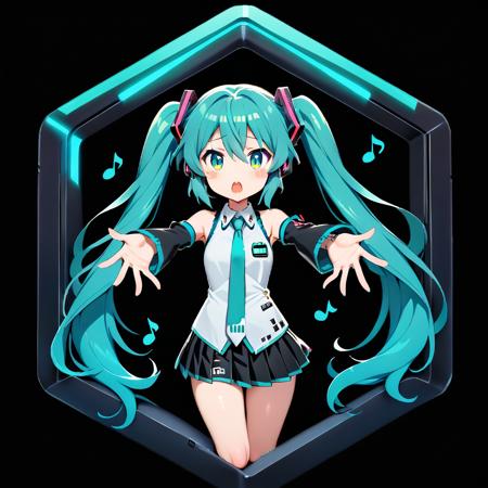 六角形徽章hexagon badge(A.31)