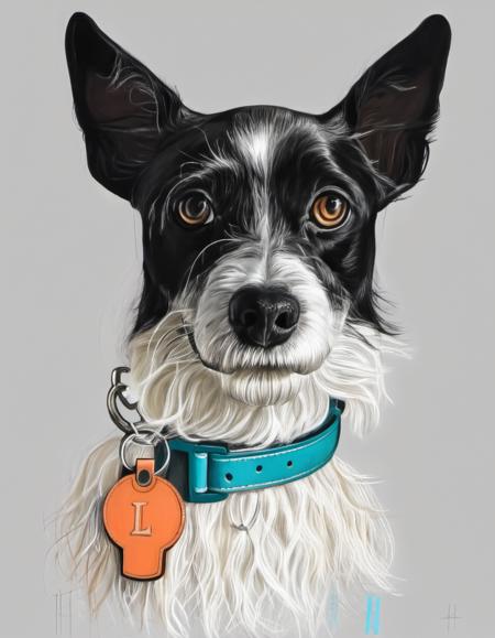 Portrait and animals sketches -  SDXL 1.0