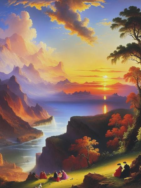 Thomas Moran Style