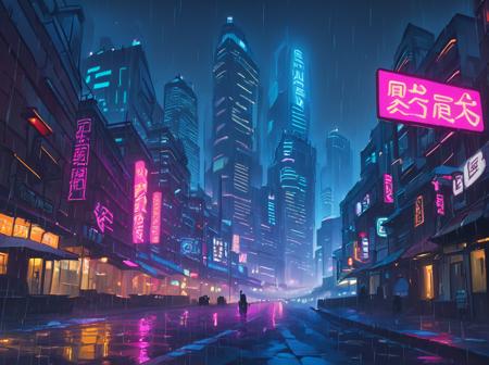 Ghost in the Shell 1995 environment LoRA [XL+Pony]