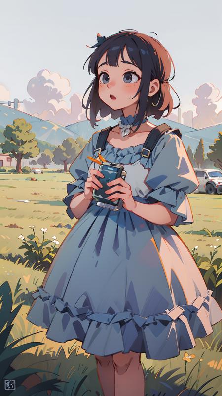 【去海边】Dress No.12 Grey Dress