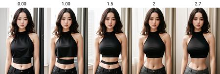 Midriff slider