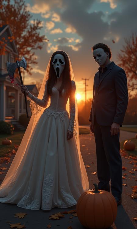 ? Ghostface Bride ? [Flux]版本v1.0 (ID: 950994)
