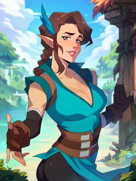 Vex'ahlia (The Legend of Vox Machina) Pony DiffusionXL版本v1.0 (ID: 1022811)