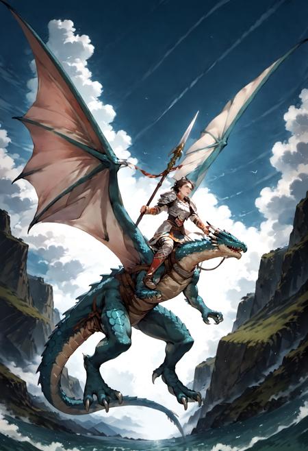 Wyvern rider / ドラゴンナイト (Fire Emblem) Pony/Flux/IL