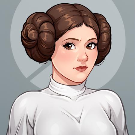 Princess Leia [ Star Wars ] by Leaf