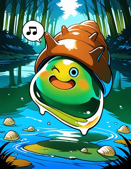 Shell slime / スライムつむり (Dragon quest) IL/Pony
