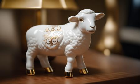 XL Realistic pure color porcelain art style