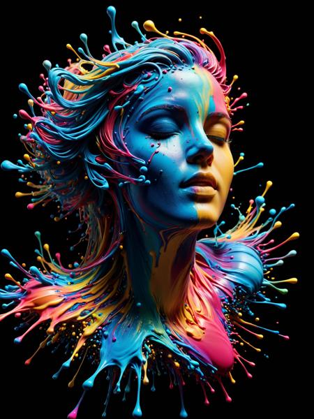 Colorful Paint FLUX & SDXL