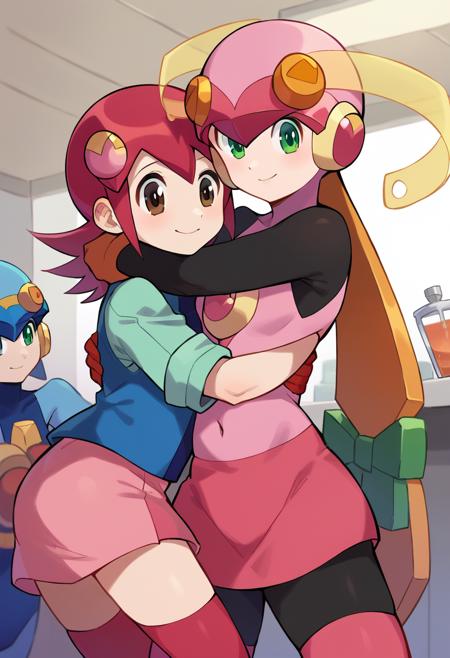 Roll.exe and Mayl Sakurai (Mega man series) (Pony)