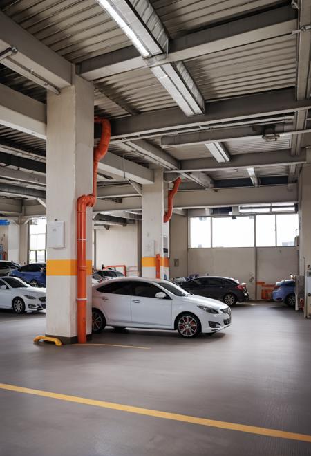 1409 Underground parking lot