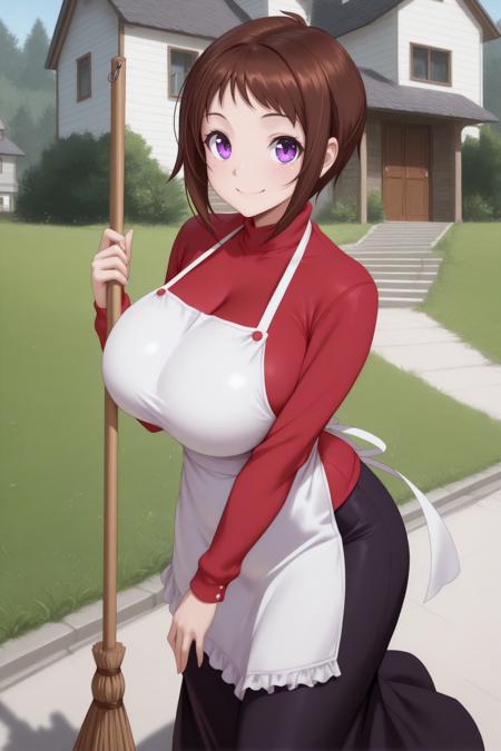 Ui Wakana/若菜 羽衣 (Okusama ga Seito Kaichou!) SDXL LoRA [Illustrious]