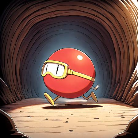 [NoobAI EPS XL] pooka (dig dug)