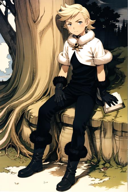 Akihiko Yoshida (Bravely Default, FF Tactics, NieR) Style LoRA