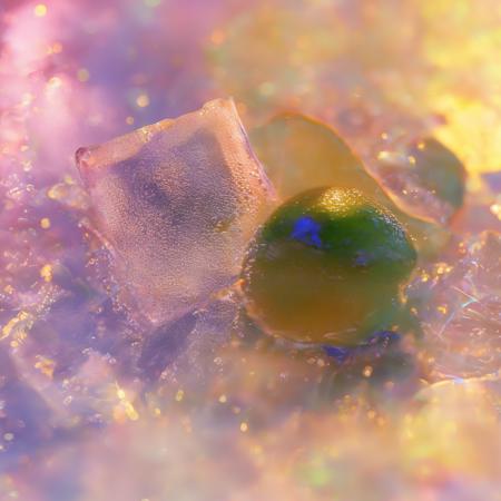 A style of ice cubes and fruits - tangbohu 42