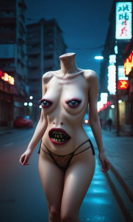Monster Codex-XingTian | 怪物志-百鬼-刑天
