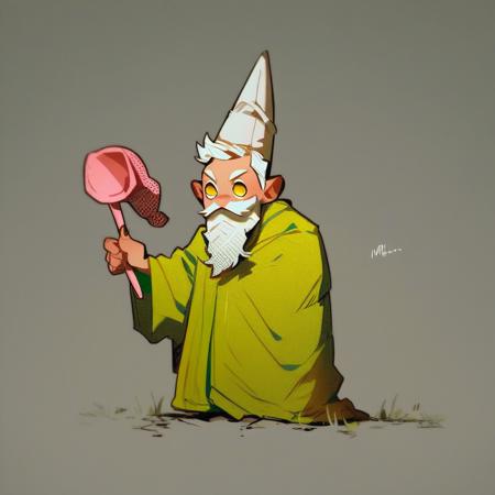 Crawly green gnome | Concept