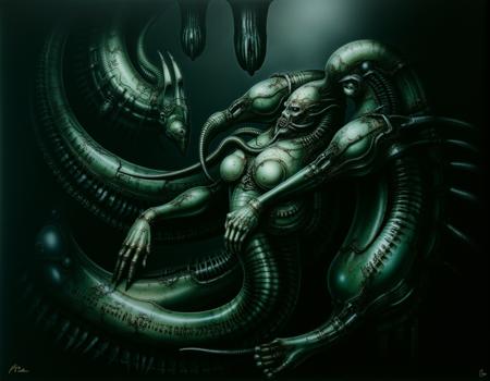 Artwork of H.R. Giger (Flux)