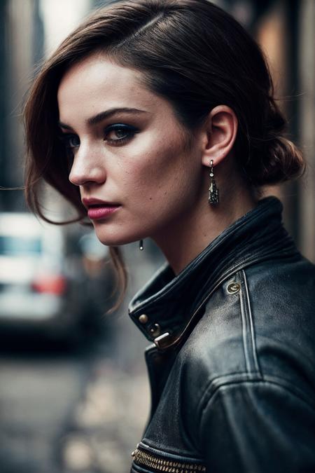 Lily James SoloTI