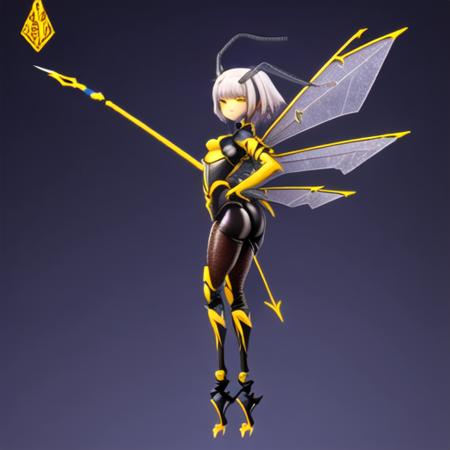 Snail shell bee