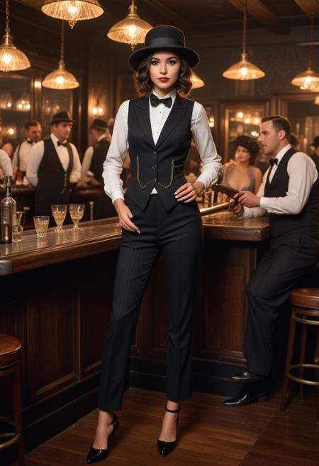 Dynamic Wildcard - gangster from 1920s unleashed