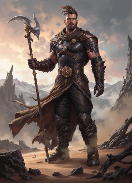 Dark Fantasy Digital Art Style