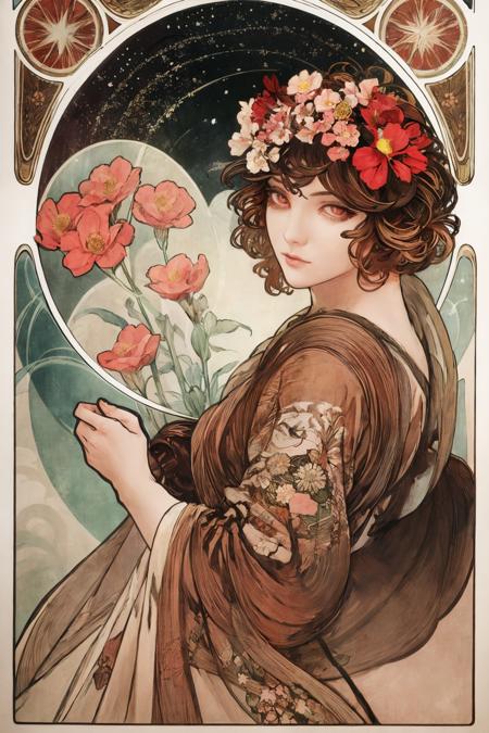 Alphonse Mucha Style