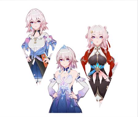 （SDXL: ArtiWaifu）MIHOYO Collection 米家全家桶 (Honkai Impact 3rd | Honkai Star Rail | Genshin Impact | Zenless Zone Zero)版本三月七-March 7 (ID: 683716)