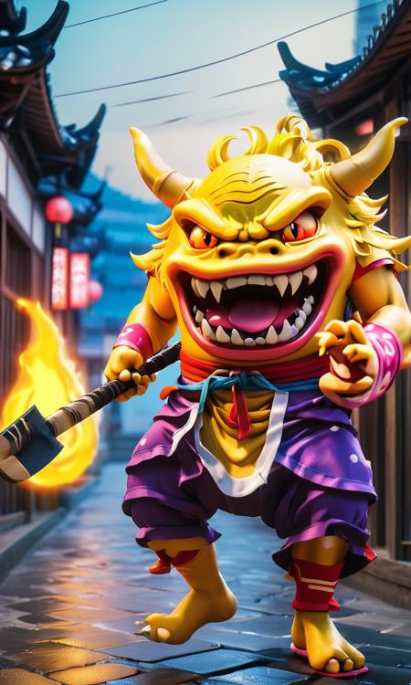 Monster Codex-XingTian | 怪物志-百鬼-刑天
