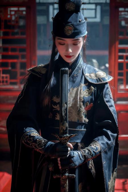 绪儿-锦衣卫 xuer Embroidered Uniform Guard