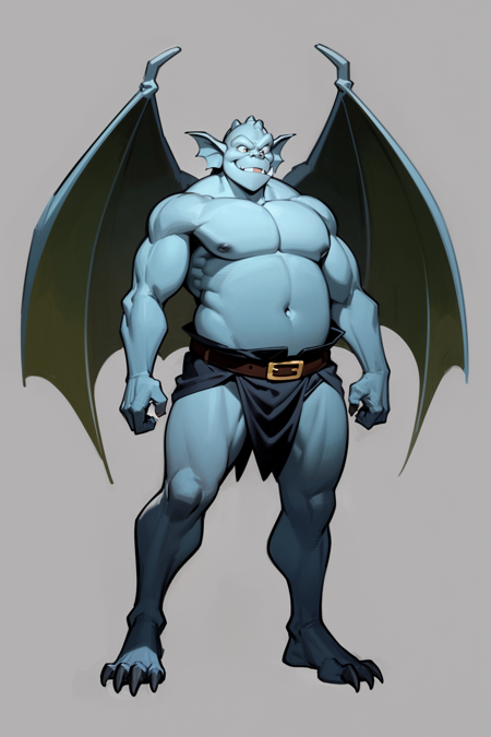 Broadway - Gargoyles - Character LORA版本v1.0 (ID: 342113)