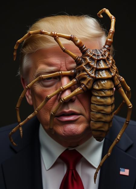 Facehugger - Alien franchise - Flux1.D & SDXL
