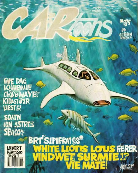 Cartoonz Car Magazine SDXL
