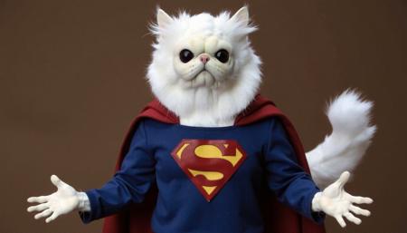 Persian Cat Meme (White Monkey Cat)