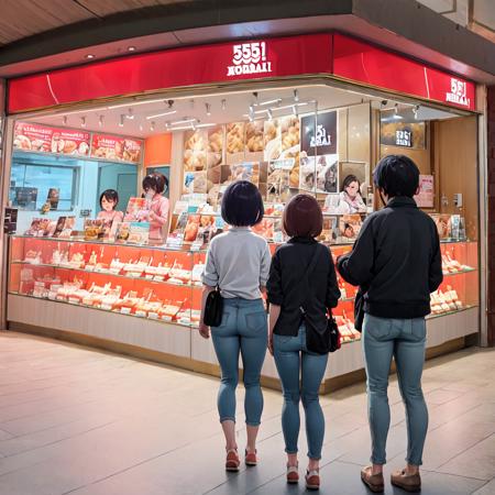 大阪名物 豚まん餃子焼売エビ焼売にアイスキャンデーのお店 / 551 HORAI SD15