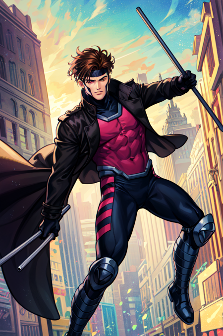 Remy Lebeau of X-men (GAMBIT)