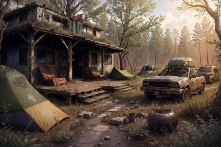 Old Time Post Apocalyptic Enviroment版本v4.0 (ID: 121921)