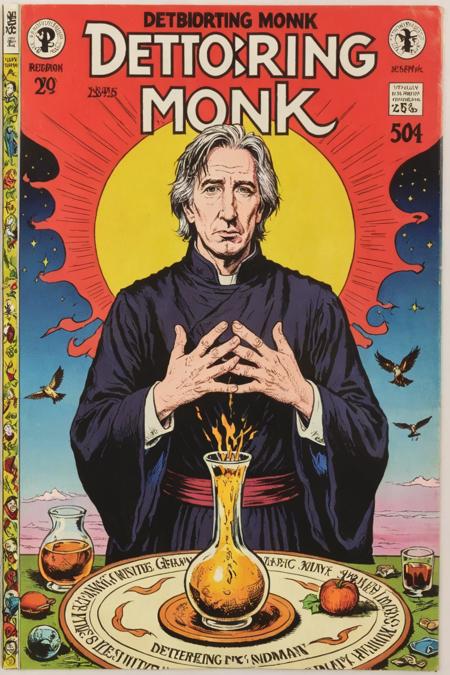 The Wizard's Vintage Comic Book Cover