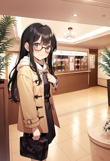 ラブホテルのエントランス Entrance of lovehotel SDXL