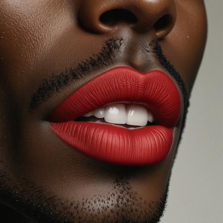 Carmine Red Lips