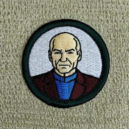 Merit Badge Embroidered Patch Style XL