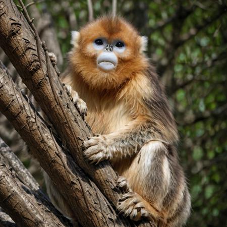 Golden Snub Nosed Monkey GSNM