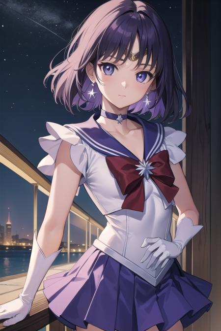 Hotaru Tomoe (土萠 ほたる) / Sailor Saturn (セーラーサターン) - Sailor Moon (美少女戦士セーラームーン)