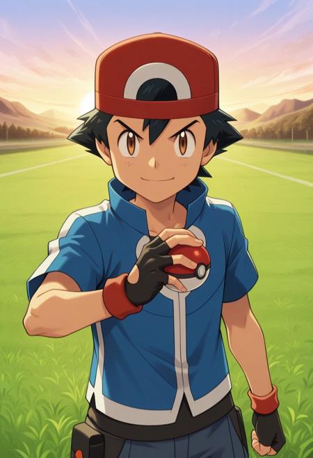 Ash Ketchum - Pokemon X and Y Version - Pony + Illustrious