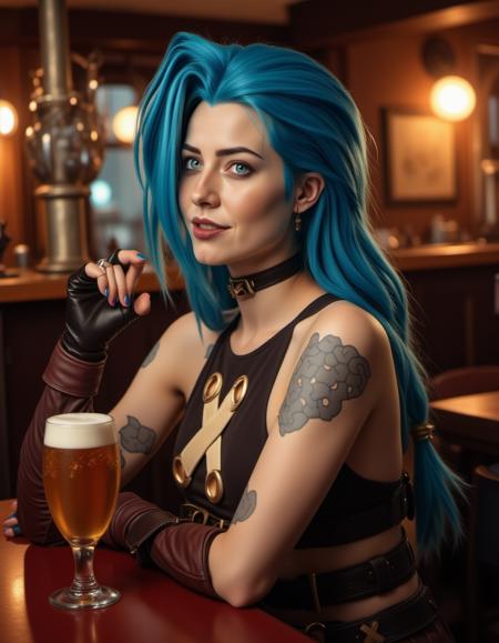 Jinx - Arcane - League of Legends - Flux1.D & Realistic SDXL版本v1.0 Flux1.D (ID: 759215)