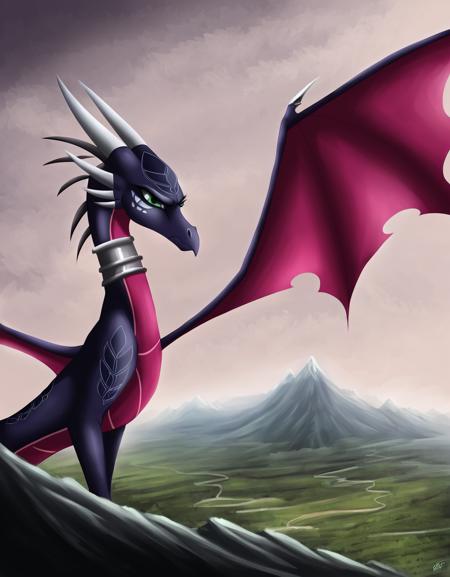 Corrupted Cynder【 The legend of Spyro - A New Beginning 】- 【PONY - FLUX - DSXL】