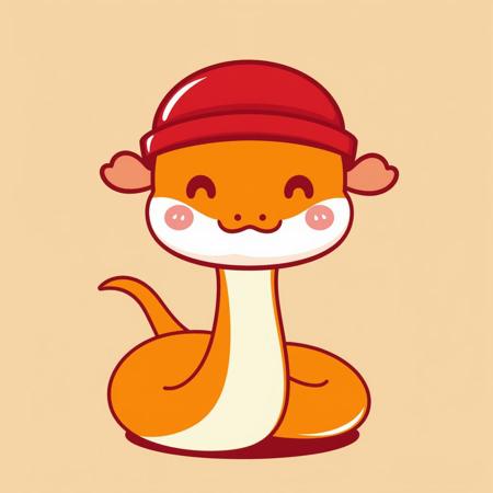 Cartoon Snake Baby FLUX1.0-Dev LoRA