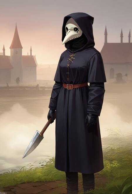 [PonyV6 XL] Plague Doctor | Generic