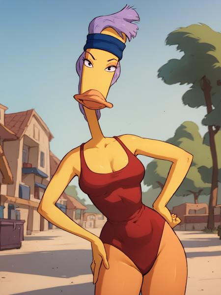 Bernice Hufnagel (Duckman) commission